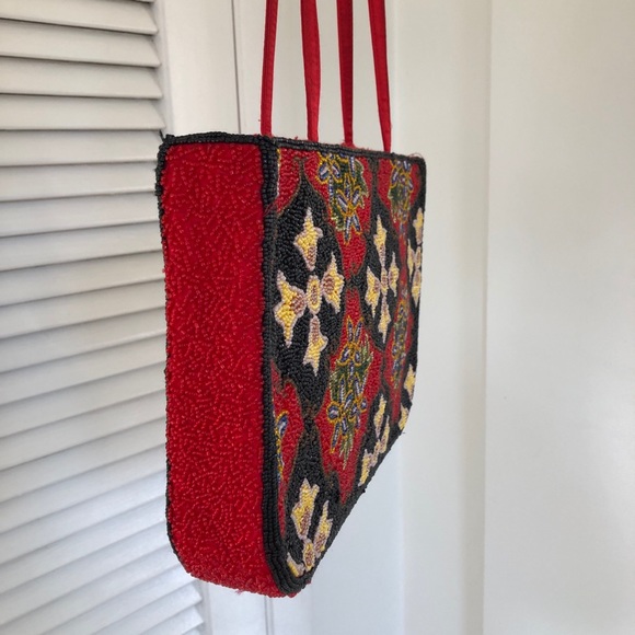 Vintage beaded purse - Picture 3 of 3